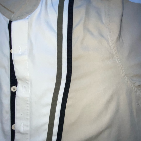 Nat Nast, 100% pure silk, shirt, beige and black size Medium, Perfect condition. - Picture 3 of 7